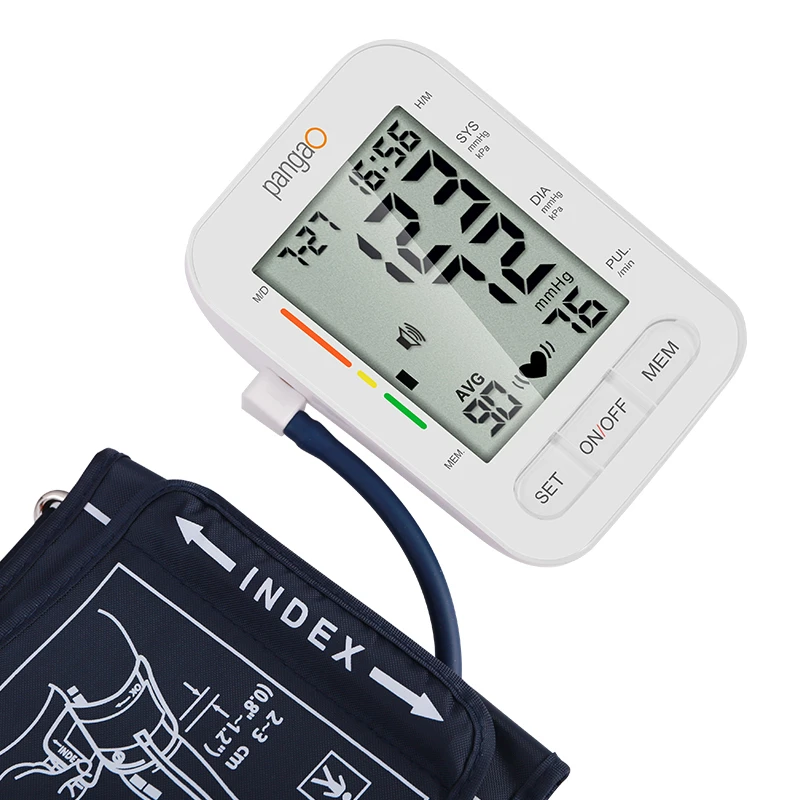 Tensiomètre électronique Pangao Smart BP Machine Digital Arm Style Tensiomètre